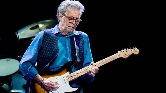 El guitarrista británico Eric Clapton, participará en el nuevo disco de los Rolling Stones. Foto: Archivo.