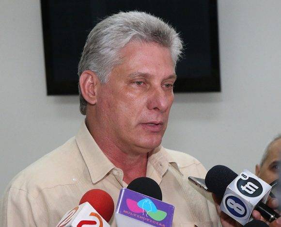 Miguel Díaz-Canel, Primer Vicepresidente cubano. Foto: Cubadebate/ Archivo