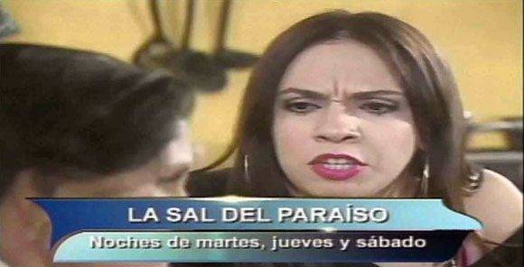 Telenovela "la Sal del paraíso", transmitida por la Televisión Cubana. 