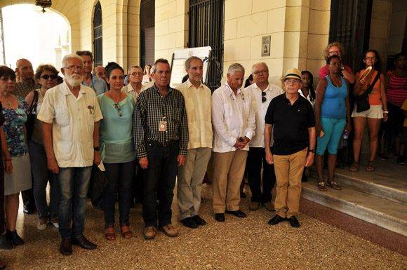 Embajador de España en Cuba y funcionarios de ese cuerpo diplomatico. Roberto Garaicoa Martínez/ Cubadebate