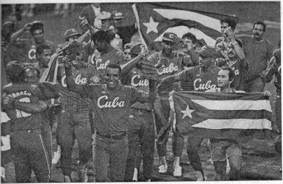 Equipo de béisbol campeón de Barcelona 1992