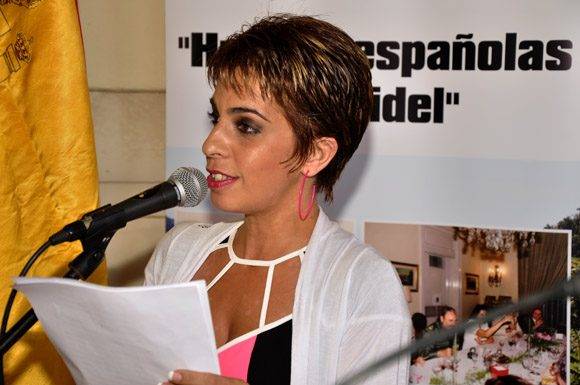  Yanela de la Rosa oficializa la ceremonia inaugural. Foto. Roberto Garaicoa Martínez/ Cubadebate