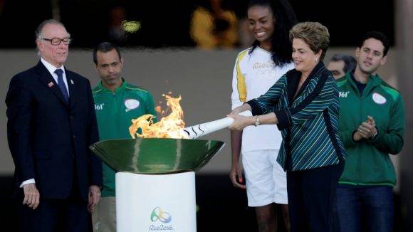 Dilma Rousseff no asistió a la ceremonia inaugural de los Juegos. Foto tomada de Infobae.