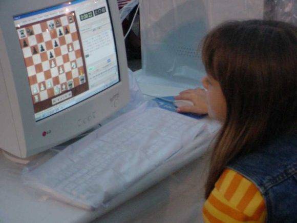 La computación también en el estudio del ajedrez.