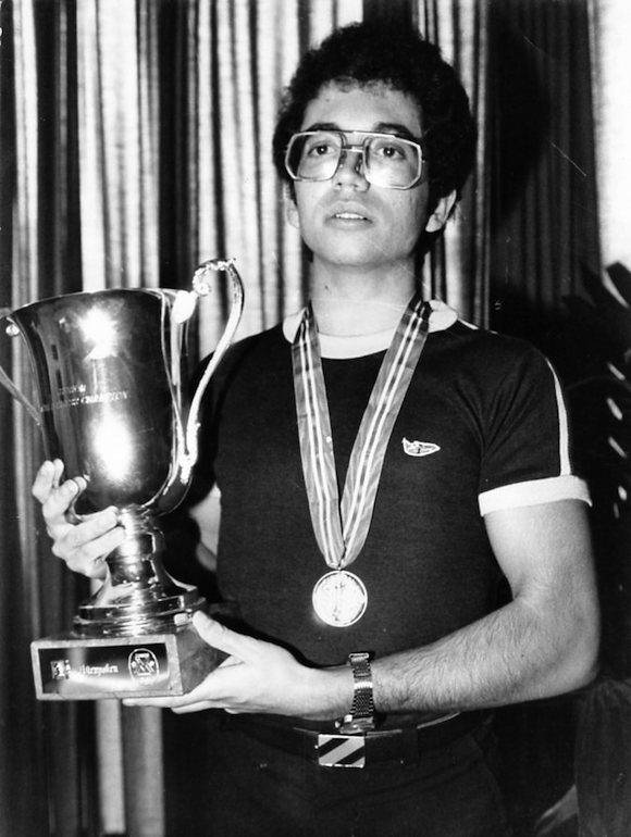 Walter Arencibia, campeón mundial juvenil en 1986.