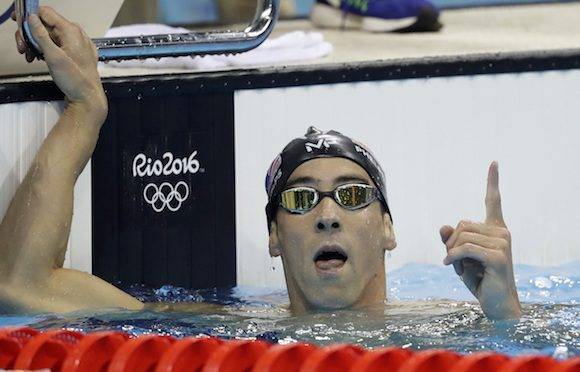 Michael Phelps en Rio este martes. Foto: Matt Slocum/ AP