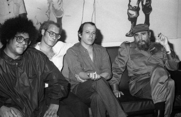 Pablo, Vicente, Silvio y Fidel. Foto: En Caribe