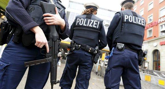 Policía alemana. Foto tomada de Sputniknews.