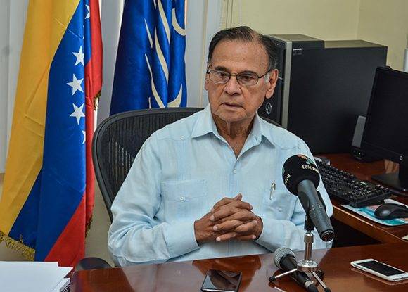 Ali Rodriguez, Venezuelan Ambassador in Cuba. 