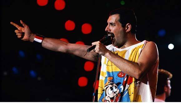 El legendario músico Freddie Mercury. Foto:: Archivo.