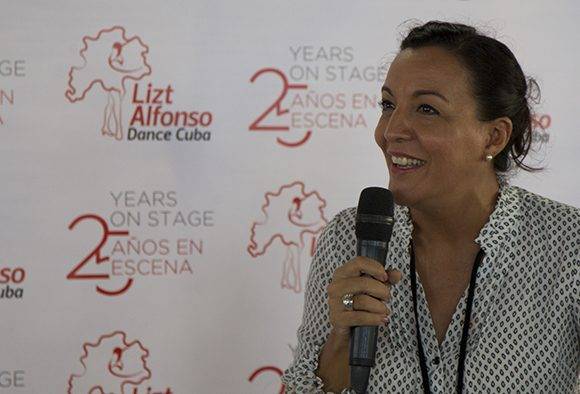 Lizt Alfonso, Directora de la compañía. Foto: Ladyrene Pérez/ Cubadebate.