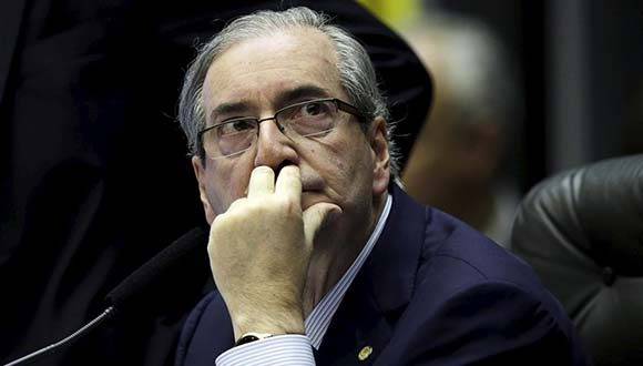 Eduardo Cunha, artífice del impeachment contra Dilma Rousseff. Foto: Reuters.
