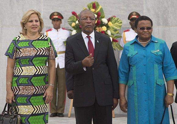 Recibimiento del Primer Ministro de Lesotho. Foto: Ismael Francisco/Cubadebate.