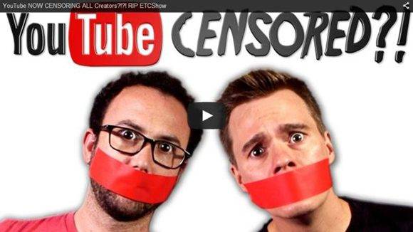 Los youtubers están molestos con las restricciones que pone la página de videos más popular de internet. Foto: Youtube. 