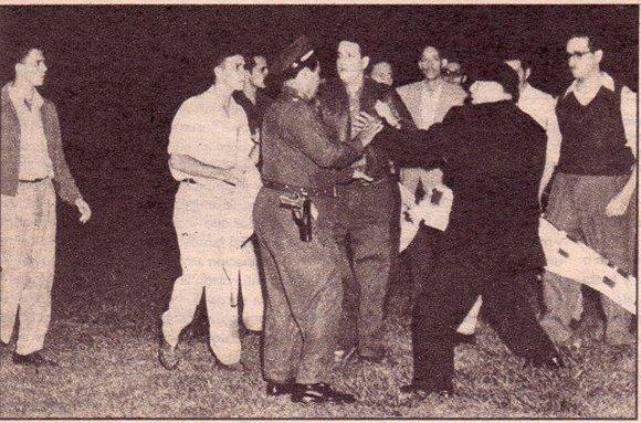 Amado Maestri defiende a Jose A. Echeverría y sus compañeros en el asalto al estadio del Cerro (1952)