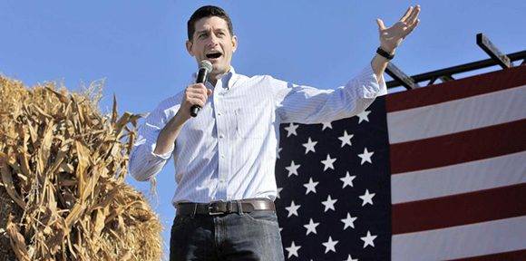 El líder del Partido Republicano, Paul Ryan, en varias ocasiones se ha mostrado públicamente en contra de Trump. Foto: AP.