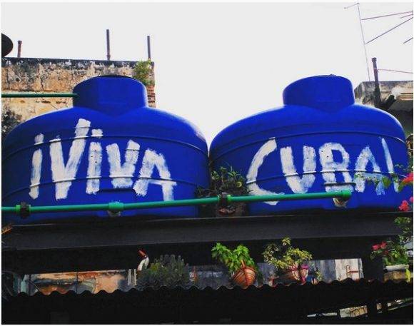 ¡Viva Cuba! Foto: Guillermo Nova. Tomada de su cuenta de Instagram.