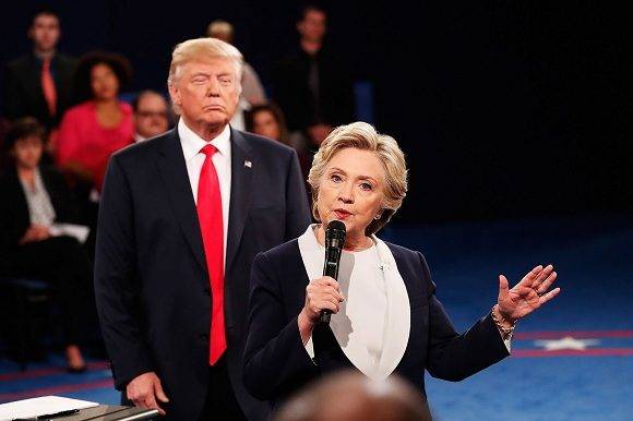Clinton y Trump protagonizan la carrera presidencial más degradante de la historia, según expertos. Foto: Getty Images.