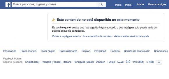 La cuenta de Iroel Sánchez, que ha sido bloqueada por Facebook.