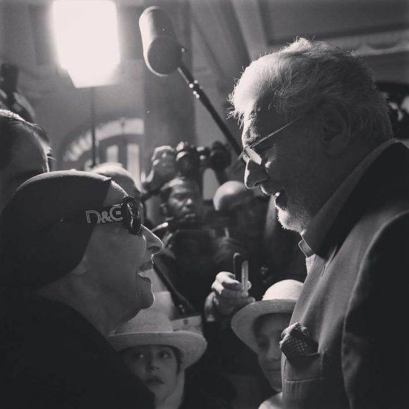 Alicia Alonso y Plácido Domingo se encontraron en el Gran Teatro de La Habana, 24 de noviembre de 2016. Foto: Alejandro Ernesto Pérez Estrada (Tomada de su cuenta de Facebook)