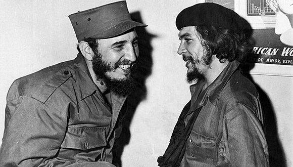 Fidel y el Che. Foto: Archivo.