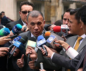 El senador del Partido de la U, Roy Barreras, integrante del equipo negociador del Gobierno en los diálogos de paz con las FARC. Foto: EFE.