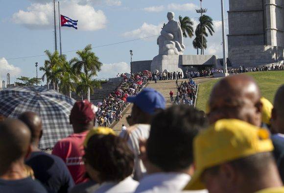 Cuba despide a su líder histórico. Foto: Ladyrene Pérez/ Cubadebate
