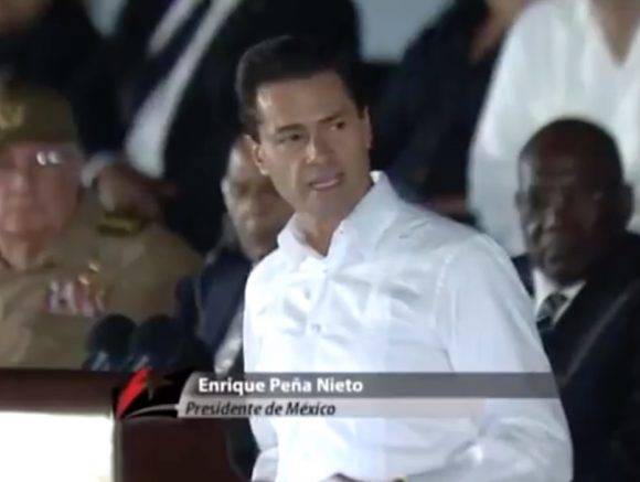 Enrique Peña Nieto, Presidente de México.