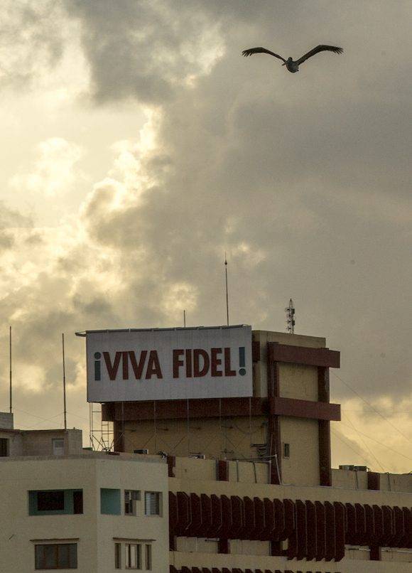 Fidel en La Habana. Foto: Ismael Francisco/ Cubadebate
