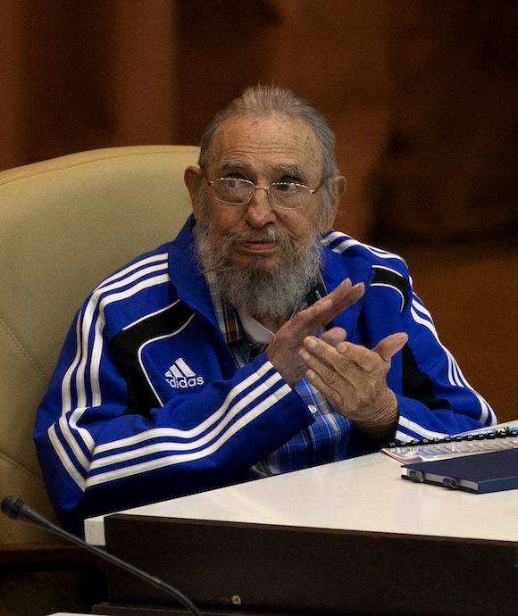 Fidel Castro. Foto: Ismael Francisco/ Cubadebate