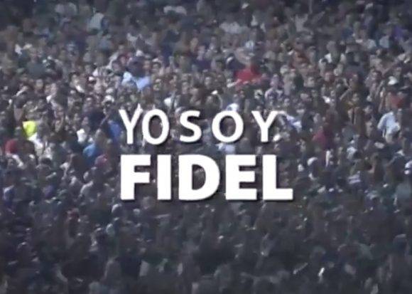 Yo soy Fidel, coreó el pueblo habanero en la Plaza. 