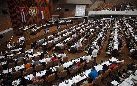 Como de costumbre, el Palacio de las Convenciones de La Habana acoge la sesión de la ANPP. Foto. Ladyrene Pérez/ Cubadebate. 