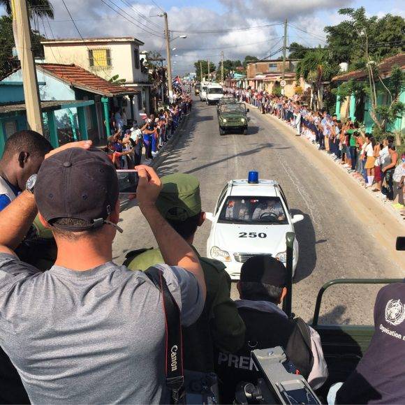 La Caravana en Guáimaro. Foto: Ladyrene Pérez / Cubadebate