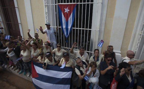 Tributo a Fidel desde La Habana hasta Santa Clara. Foto: Ladyrene Pérez/ Cubadebate