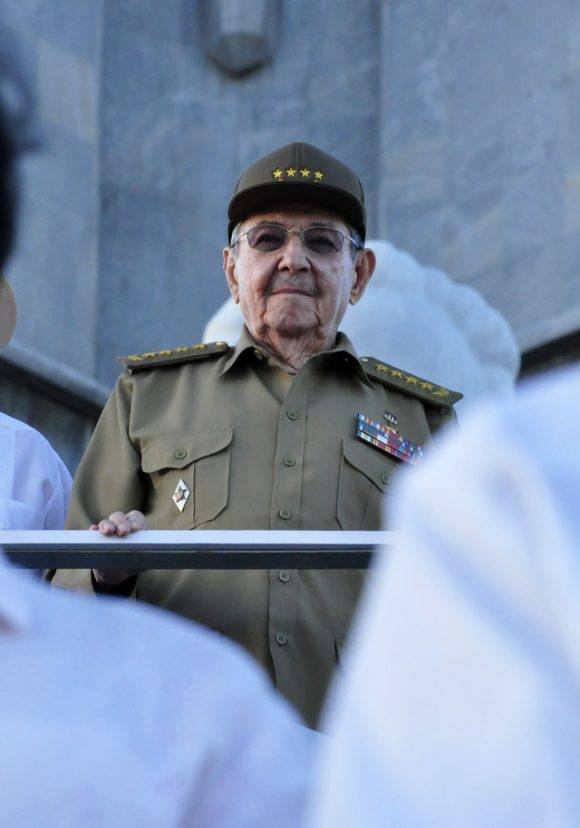 El General de Ejercito Raúl Castro Ruz. Foto Roberto Garaicoa/ Cubadebate