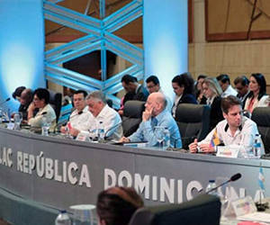 La cita de cancilleres antecede a la V Cumbre de Jefes de Estado y de Gobierno de la Celac.. Foto: Cancillería de Ecuador