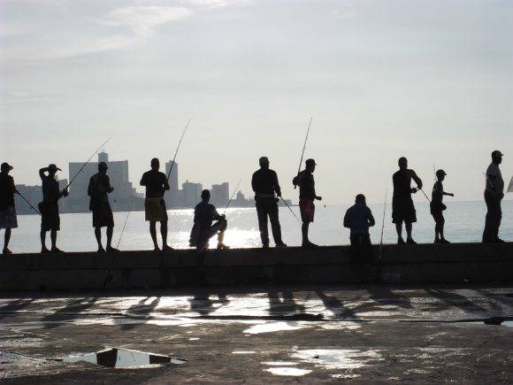 Pescadores. Foto: Sergio Cruz Castillo, CIGB / Cubadebate