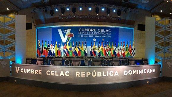 Todo listo en República Dominicana para V Cumbre de la Celac. Foto: @PresidenciaRD/ Twitter. 