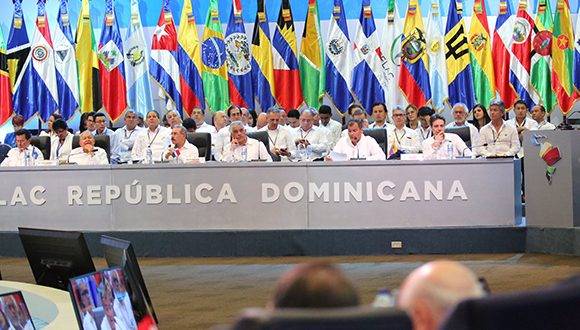 V Cumbre de la Celac en República Dominicana. Foto: @PresidenciaRD/ Twitter. 
