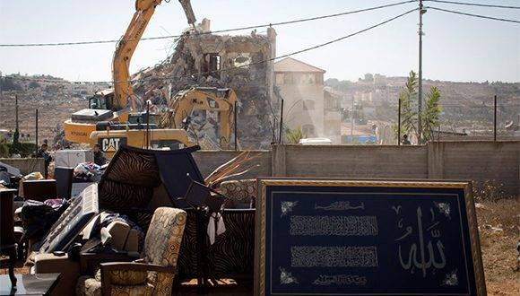 Israel rompe récord de demoliciones en 2016 en Cisjordania y Jerusalén Este. Foto: Getty Images.