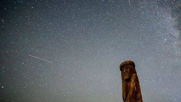 Las Perseidas son una de las lluvias de meteoros más visibles y de las que más número de avistamientos hay. Foto. Getty.