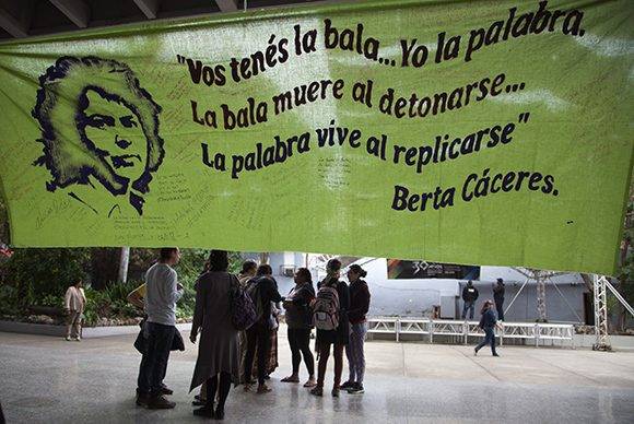 12 Taller Internacional sobre Paradigmas Emancipatorios "Berta Cáceres Vive". Foto: Ladyrene Pérez/ Cubadebate.