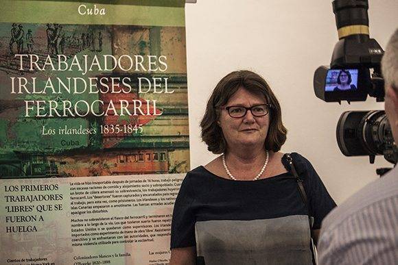 Exposición Los Irlandeses en América Latina. Foto: L Eduardo Domínguez/ Cubadebate