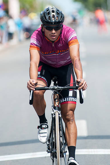 Lázaro A. González, de Artemisa, gana la 10ma etapa Matanzas-Artemisa (166 km) del IV Clásico Nacional de Ciclismo de ruta, el viernes 24 de febrero de 2017. FOTO de Calixto N. Llanes/Juventud Rebelde (CUBA)