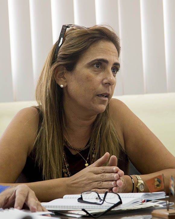 Meisi Bolaños, viceministra de Finanzas y Precios. Foto: Ismael Francisco/ Cubadebate.
