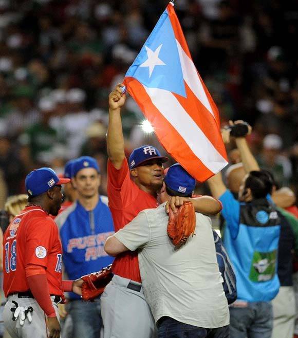 El equipo Criollos de Caguas, de Puerto Rico,  se coronó campeón de la Serie del Caribe 2017, al vencer a los Águilas de Mexicali. Foto: Ricardo López Hevia/ Granma/ ACN.