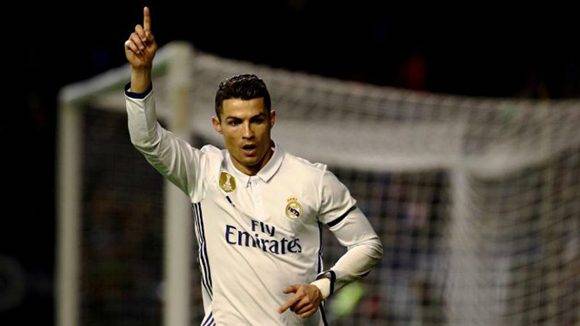Cristiano Ronaldo anotó el primer gol del encuentro. Foto tomada de Marca.