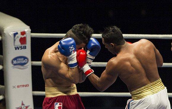 El 75 kg Arlen lopez derrotó a Keiber Gonzalez. Foto: Ismael Francisco/ Cubadebate.