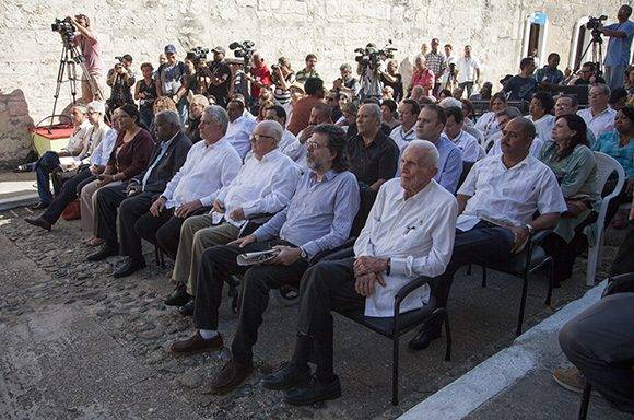 La Feria Internacional del Libro de La Habana fue inaugurada hoy en la Fortaleza San Carlos de La Cabaña. Foto: Ladyrene Pérez/ Cubadebate.