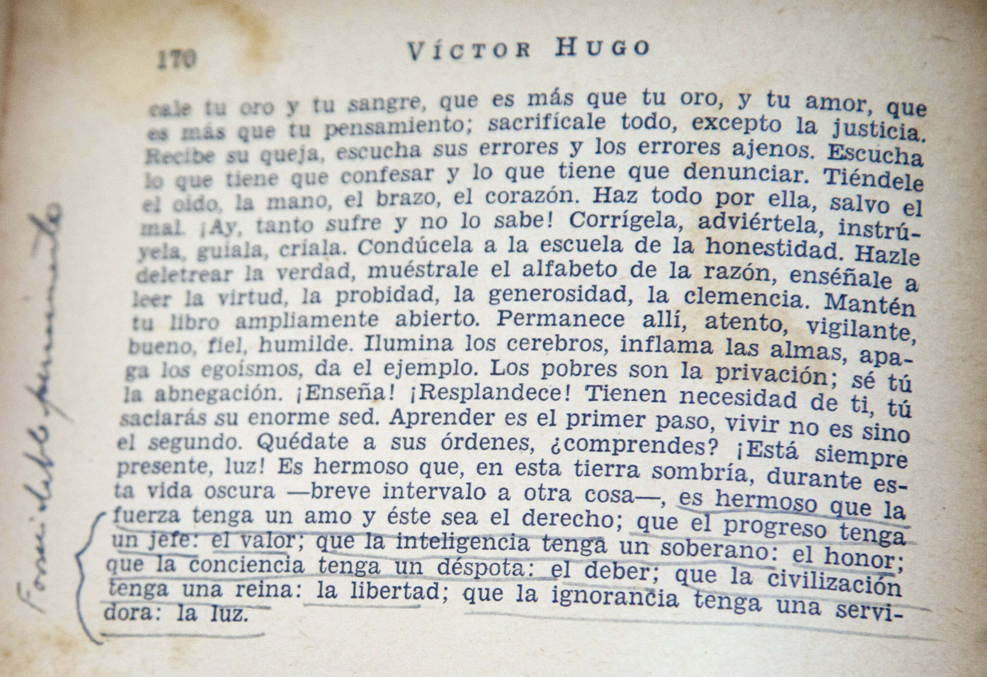 “Vida de Shakespeare”, uno de los textos que Fidel leyó durante la prisión y el exilio. Foto: Ladyrene Pérez/ Cubadebate. Foto: Ladyrene Pérez/ Cubadebate.